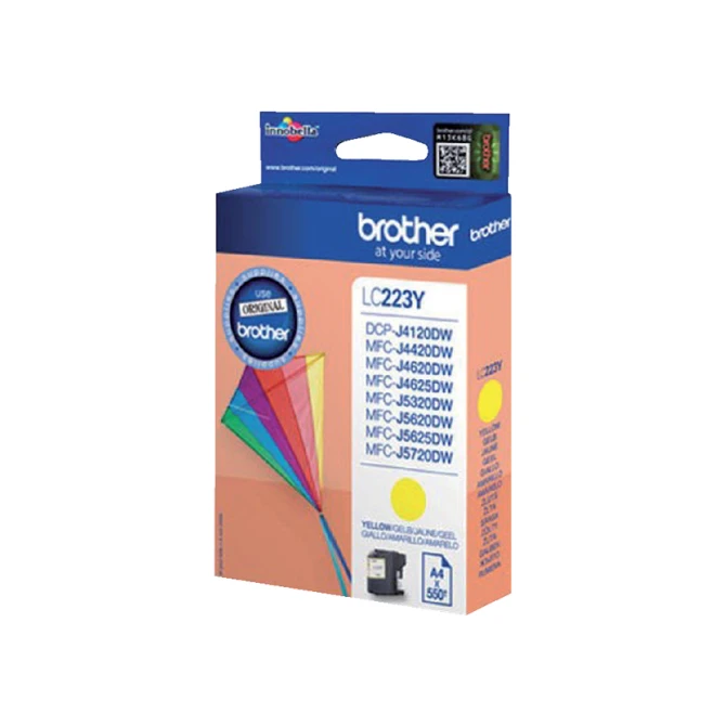 Inktcartridge Brother LC-223Y geel