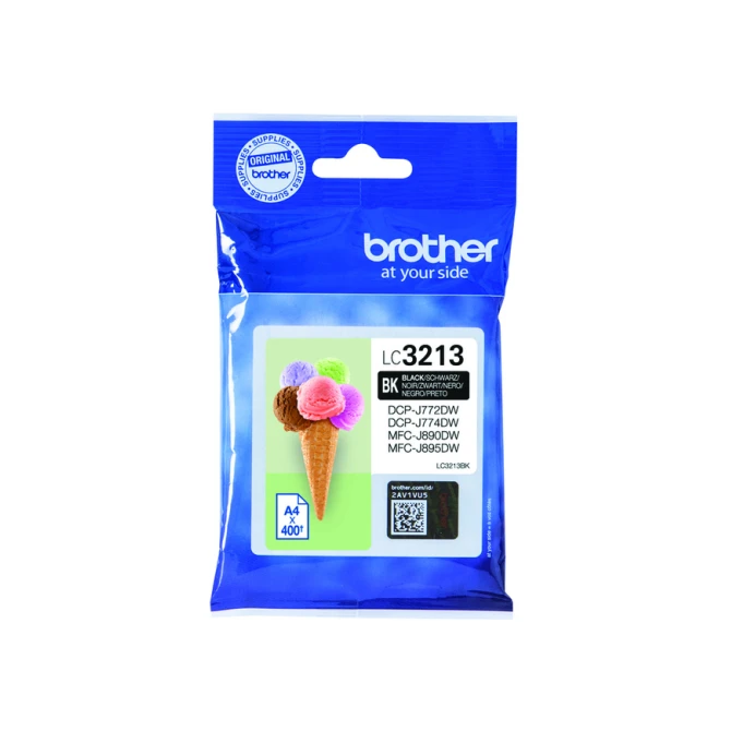 Inktcartridge Brother LC-3213BK zwart