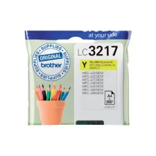 Inktcartridge Brother LC-3217Y geel Inktcartridge Brother LC-3217Y geel