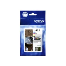 Inktcartridge Brother LC-422VAL zwart 3 kleuren Inktcartridge Brother LC-422VAL zwart 3 kleuren