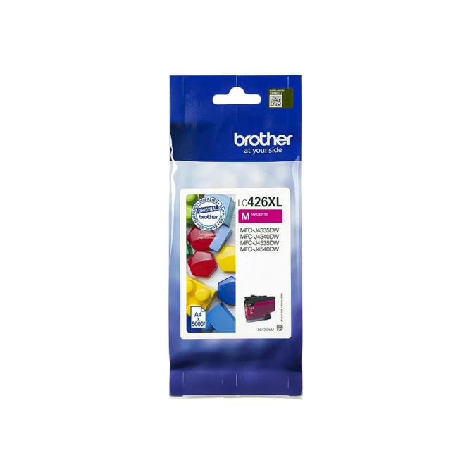 Inktcartridge Brother LC-426XLM rood