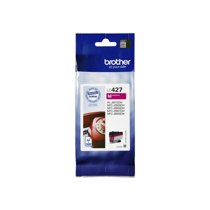 Inktcartridge Brother LC-427M rood