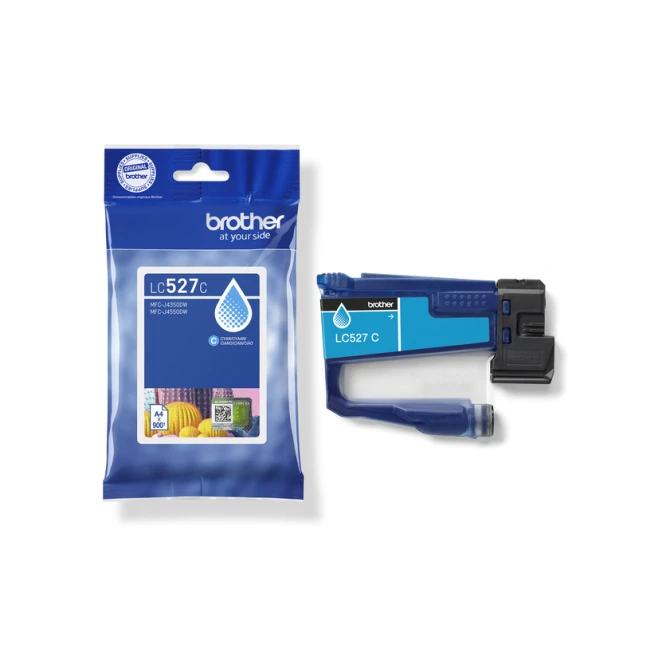 Inktcartridge Brother LC-527C blauw