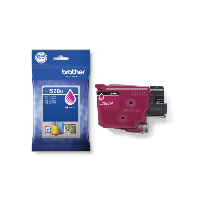 Inktcartridge Brother LC-528M rood Inktcartridge Brother LC-528M rood