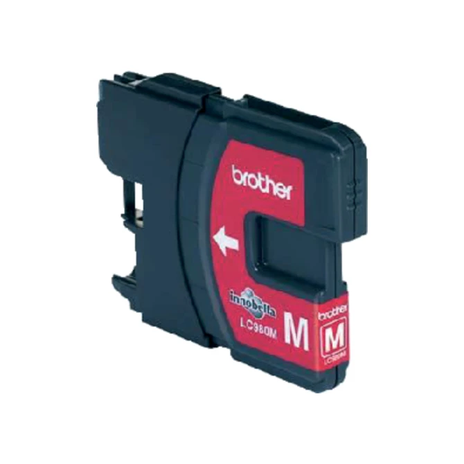Inktcartridge Brother LC-980M rood