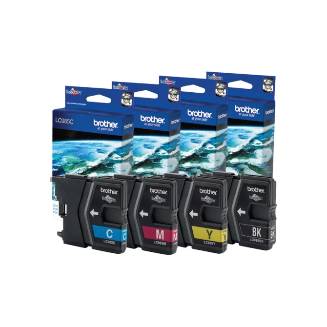 Inktcartridge Brother LC-985M rood