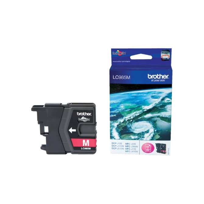 Inktcartridge Brother LC-985M rood