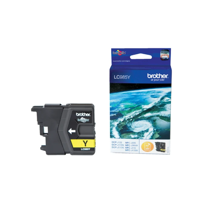 Inktcartridge Brother LC-985Y geel