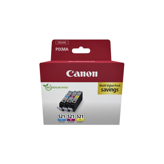 Inktcartridge Canon CLI-521 3 kleuren