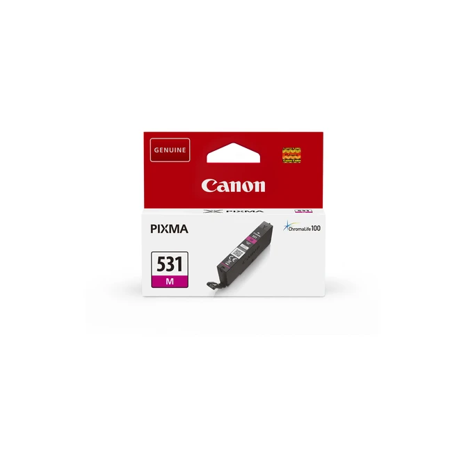 Inktcartridge Canon CLI-531 rood