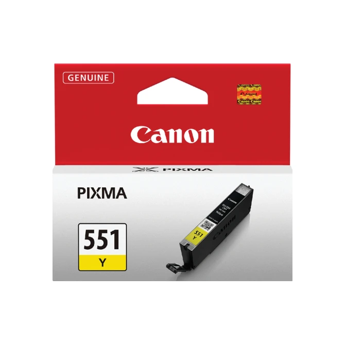 Inktcartridge Canon CLI-551 geel