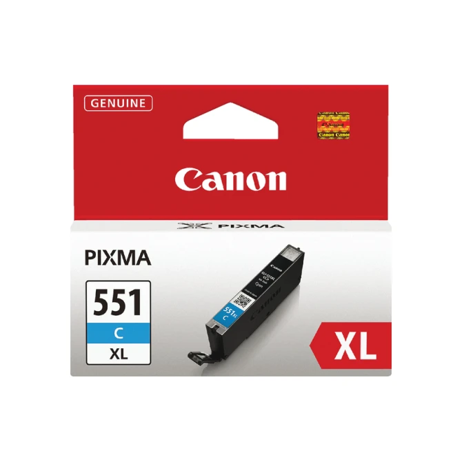 Inktcartridge Canon CLI-551XL blauw