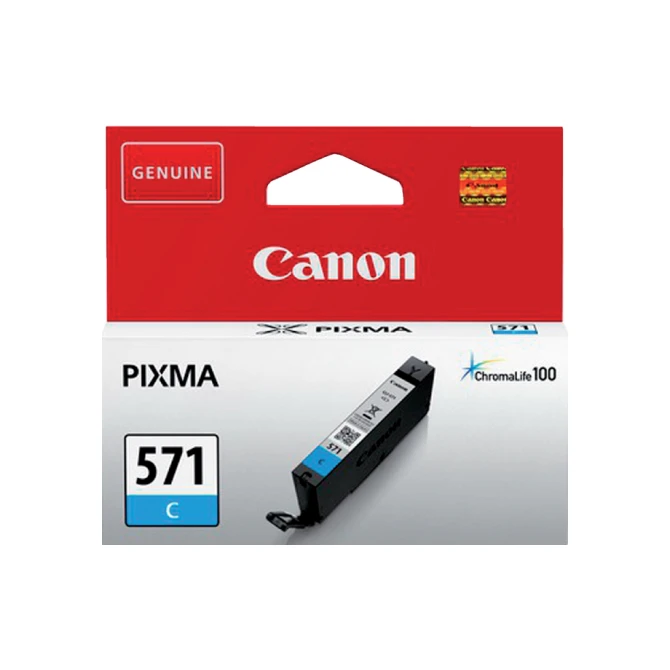 Inktcartridge Canon CLI-571 blauw