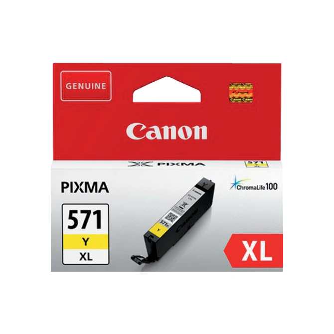 Inktcartridge Canon CLI-571XL  geel