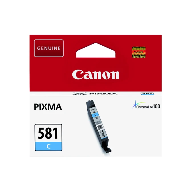 Inktcartridge Canon CLI-581 blauw