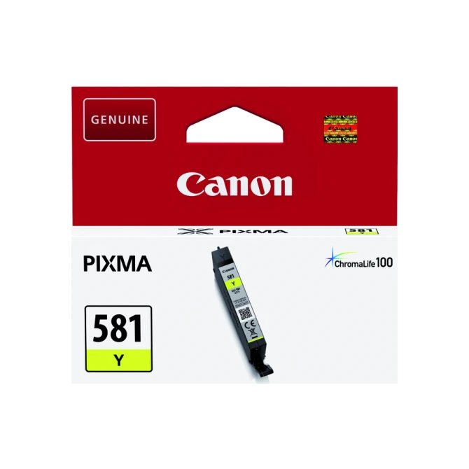 Inktcartridge Canon CLI-581 geel
