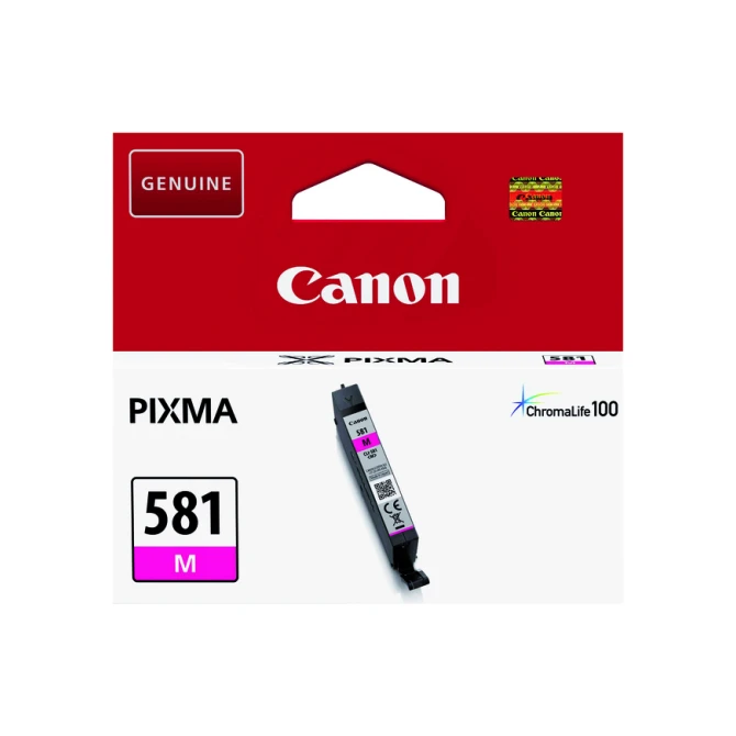 Inktcartridge Canon CLI-581 rood
