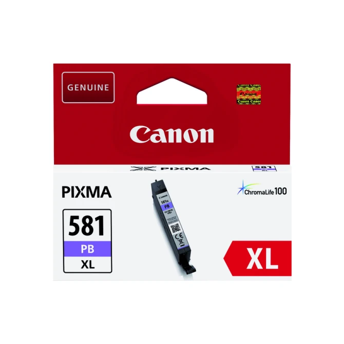 Inktcartridge Canon CLI-581XL foto blauw