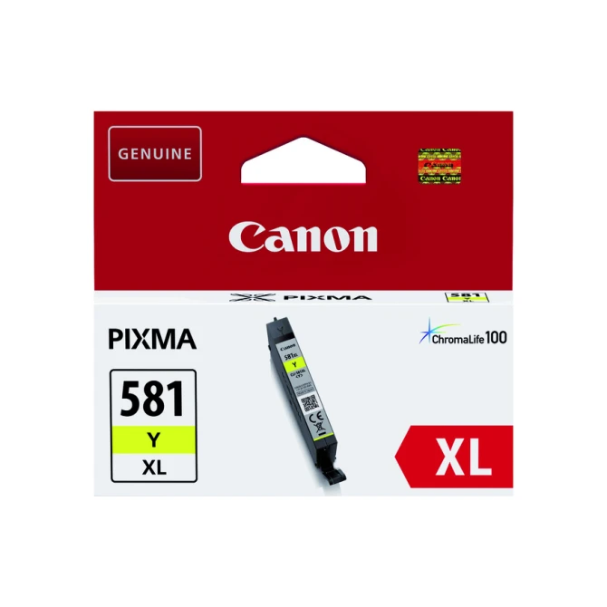 Inktcartridge Canon CLI-581XL geel