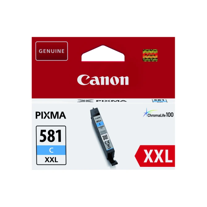 Inktcartridge Canon CLI-581XXL blauw