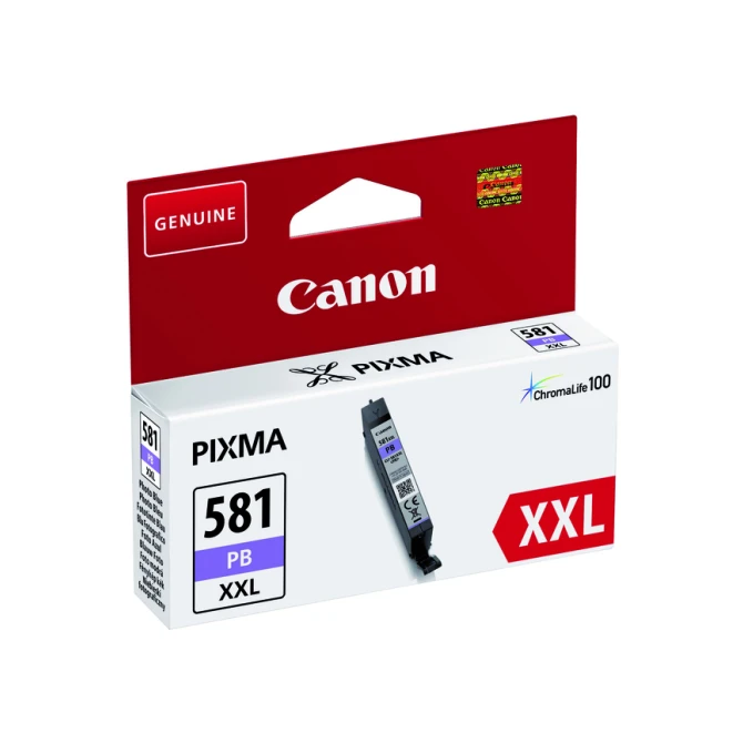 Inktcartridge Canon CLI-581XXL foto blauw