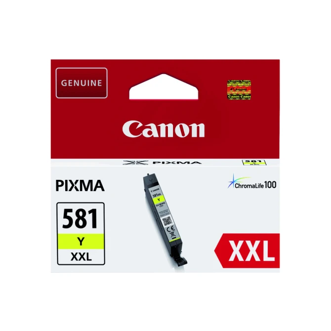 Inktcartridge Canon CLI-581XXL geel