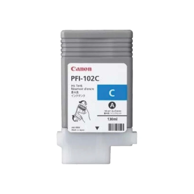Inktcartridge Canon PFI-102 blauw