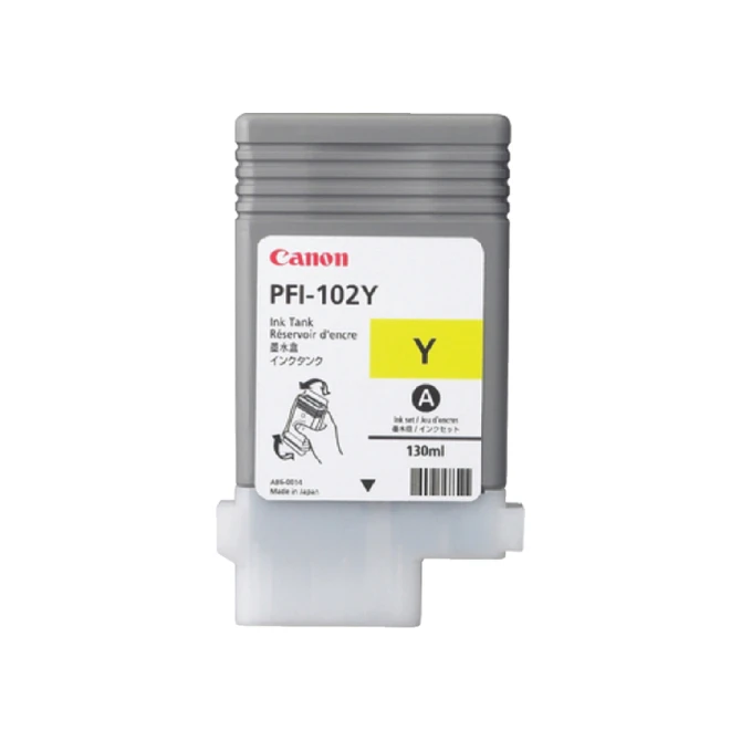 Inktcartridge Canon PFI-102 geel