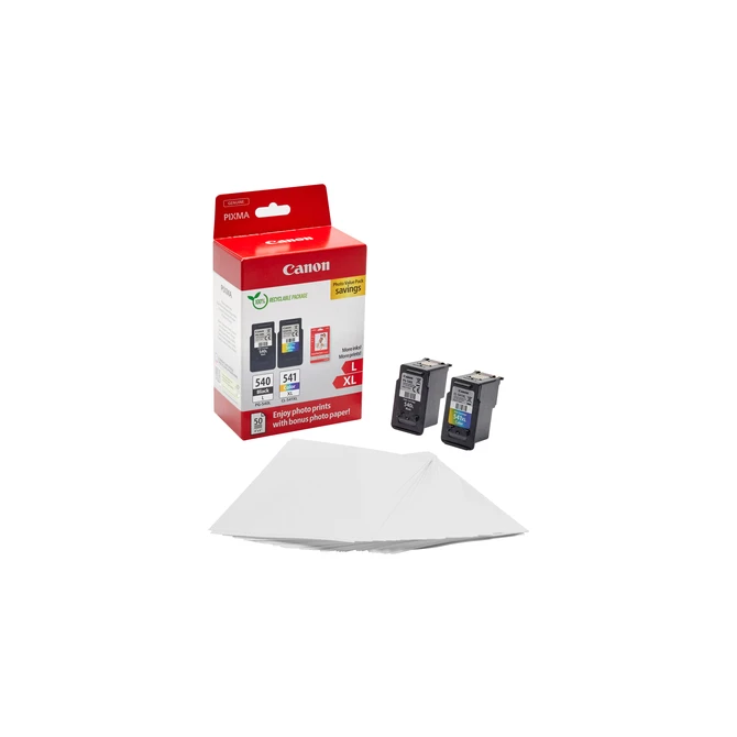 Inktcartridge Canon PG-540L CL-541XL zw+kl+papier