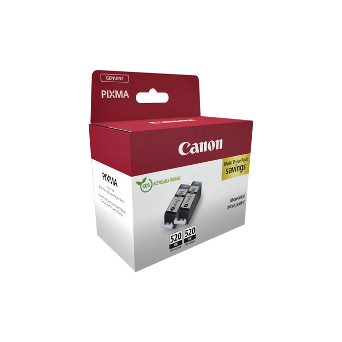 Inktcartridge Canon PGI-520 zwart 2x