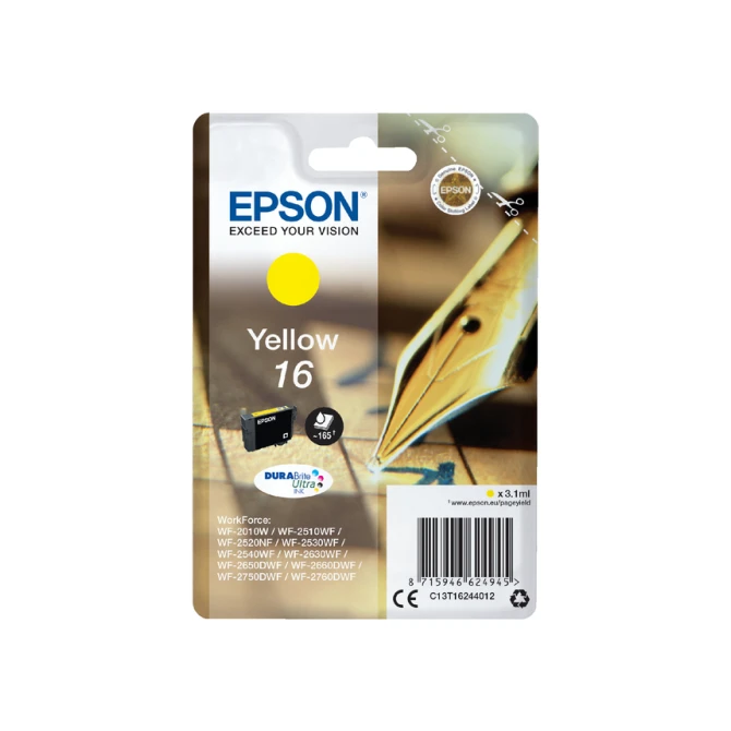 Inktcartridge Epson 16 T1624 geel