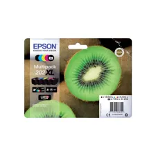 Inktcartridge Epson 202XL T02G74 zwart + 3 kleuren + foto zwart