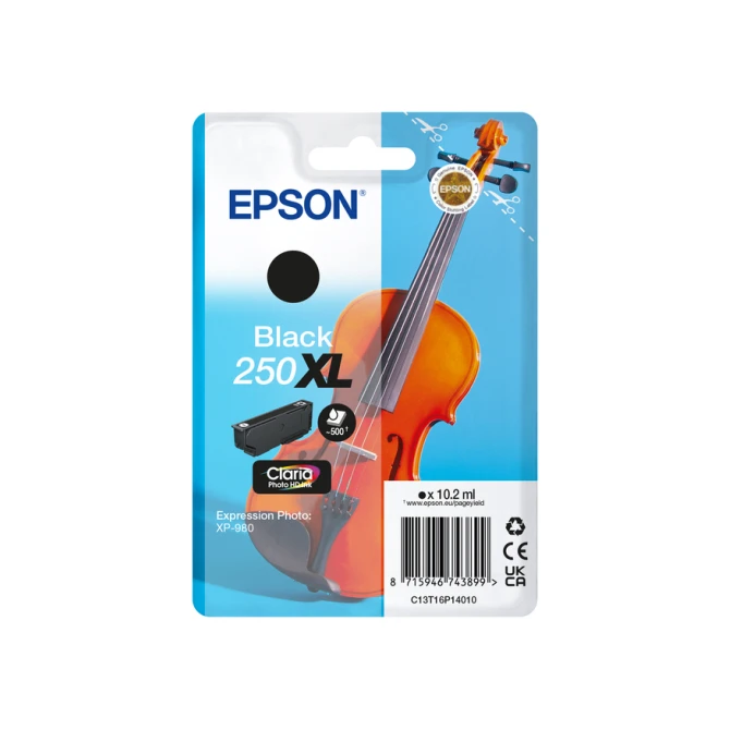 Inktcartridge Epson 250XL T16P14 zwart