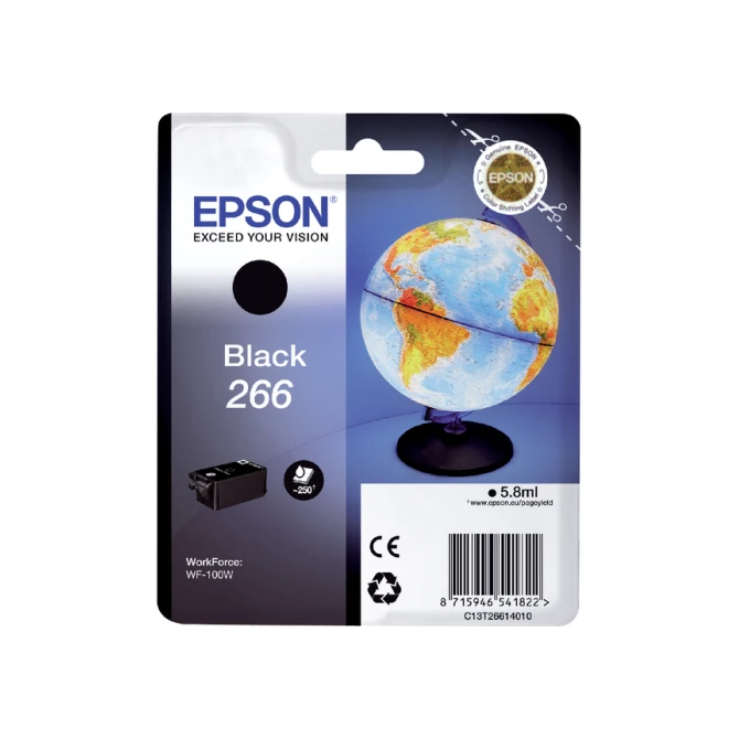Inktcartridge Epson 266 T2661 zwart