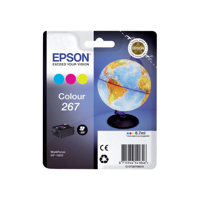 Inktcartridge Epson 267 T2670 3 kleuren