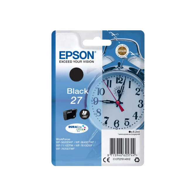 Inktcartridge Epson 27 T2701 zwart