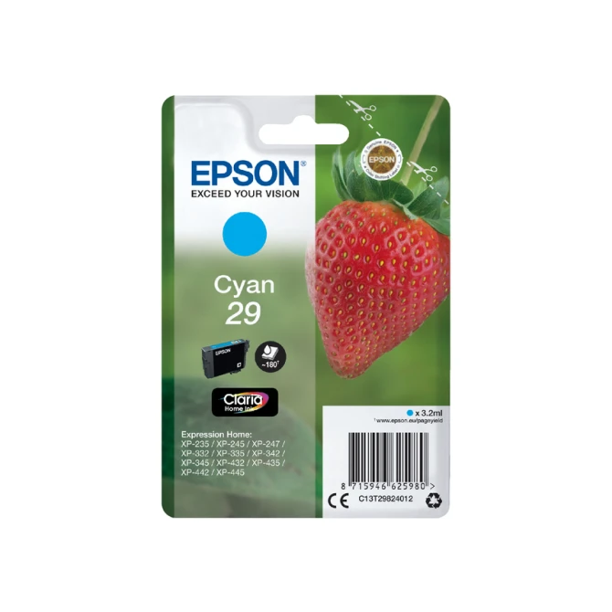 Inktcartridge Epson 29 T2982 blauw