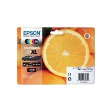 Inktcartridge Epson 33XL T3357 2x zwart + 3 kleuren