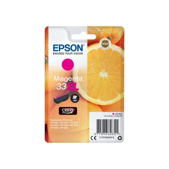 Inktcartridge Epson 33XL T3363 rood