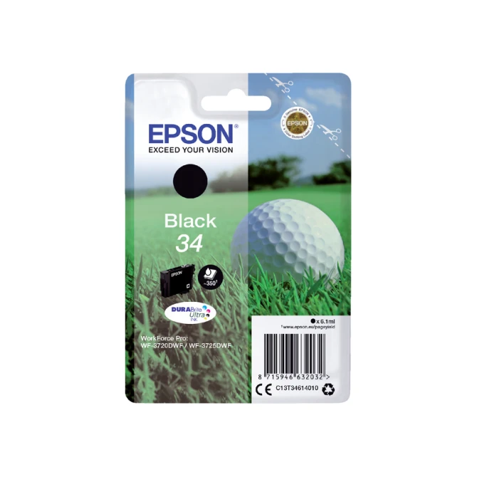 Inktcartridge Epson 34 T3461 zwart