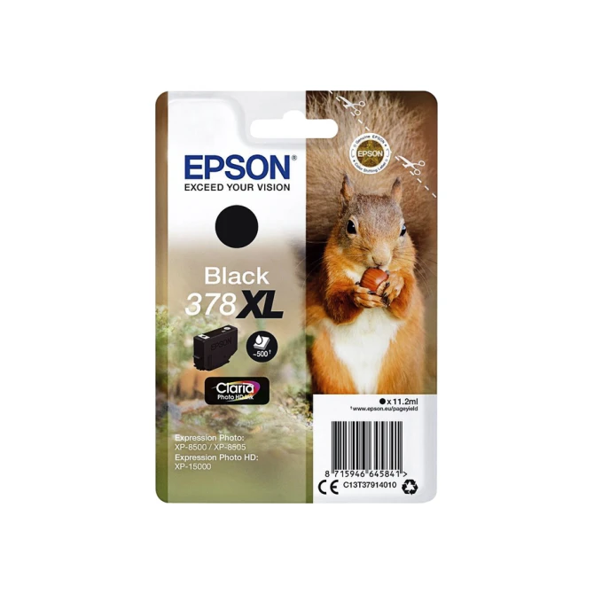 Inktcartridge Epson 378XL T3794 zwart