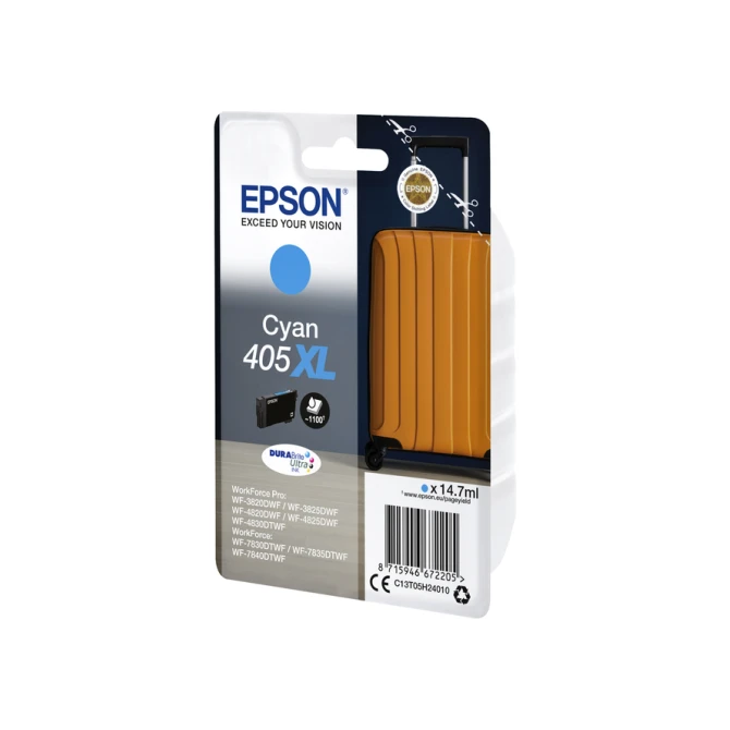 Inktcartridge Epson 405XL T05H24 blauw