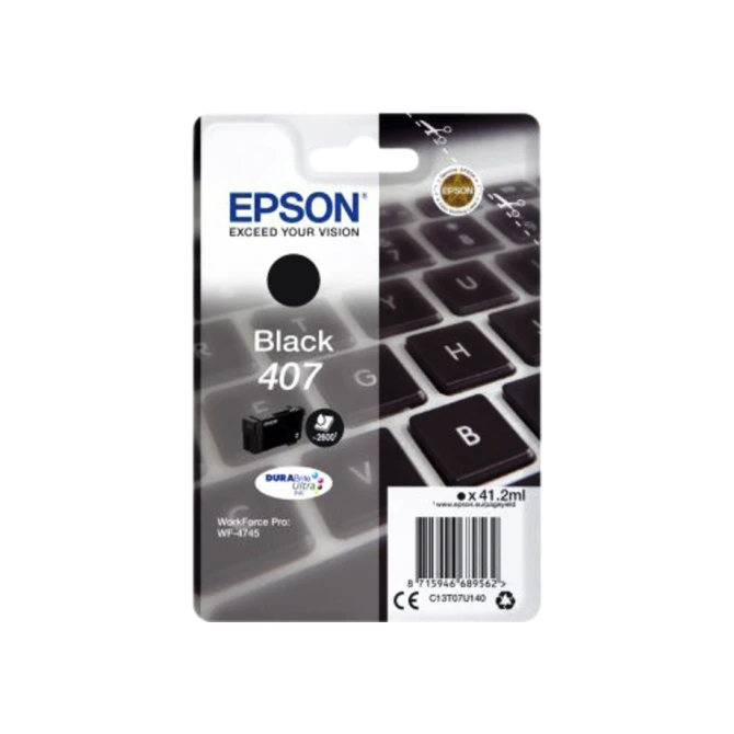 Inktcartridge Epson 407 T07U140 zwart