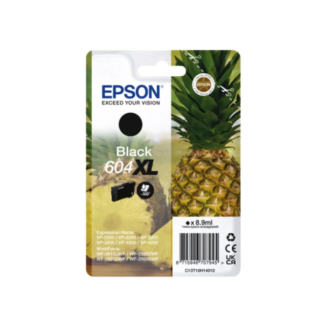 Inktcartridge Epson 604XL T10H14 zwart