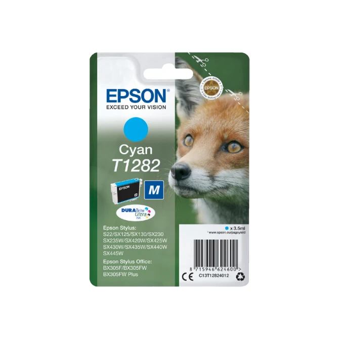 Inktcartridge Epson T1282 blauw