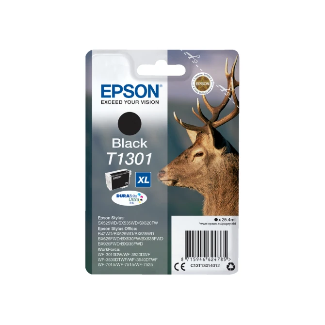 Inktcartridge Epson T1301 zwart