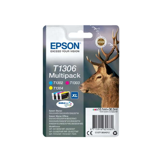 Inktcartridge Epson T1306 3 kleuren