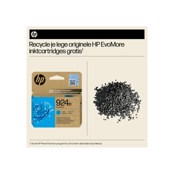 Inktcartridge HP 4K0U7NE 924E Evomore blauw