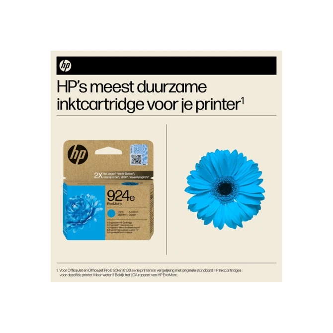 Inktcartridge HP 4K0U7NE 924E Evomore blauw