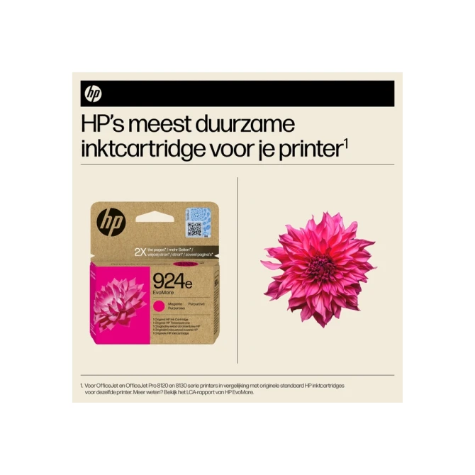 Inktcartridge HP 4K0U8NE 924E Evomore rood